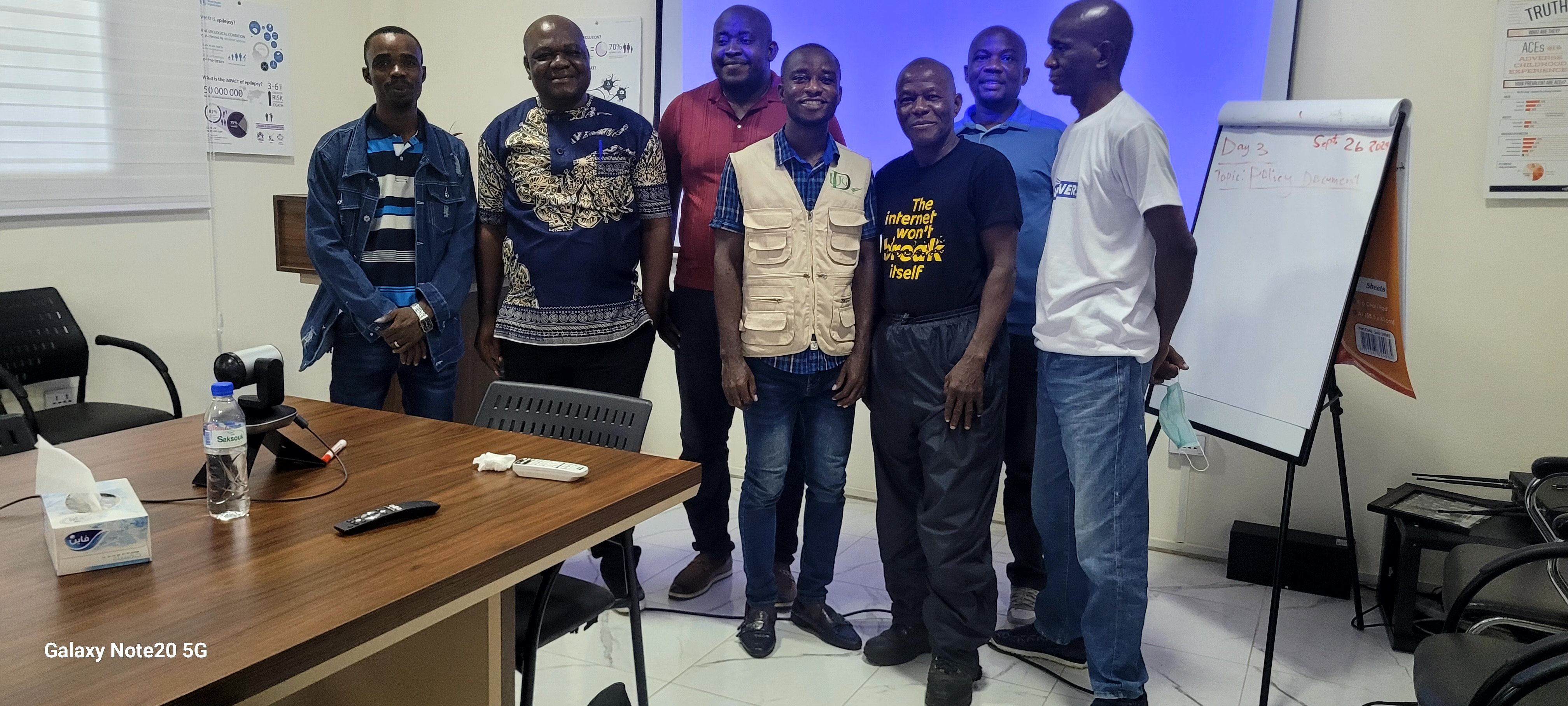Liberty Facility Group Inc. team, Monrovia, Liberia